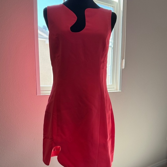 Amanda Uprichard Asymmetrical Pink Dress - Picture 5 of 5